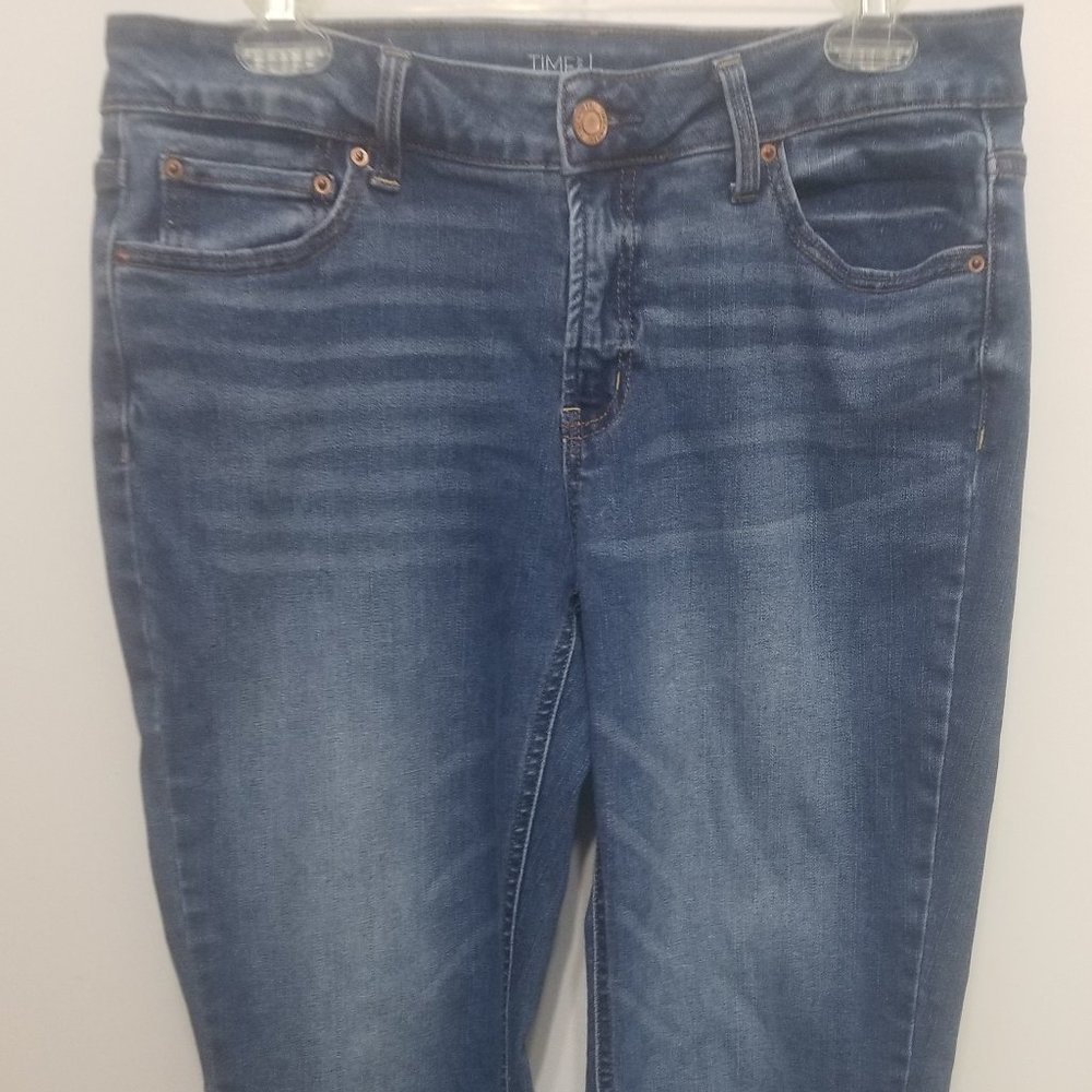 blue Time and Tru sz 14P straight jeans